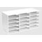 Adiroffice 15-Compartment Cardboard Literature File Organizer, White, PK2 ADI501-15-WHI-2pk - alternate 5